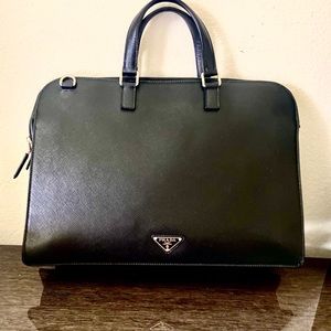 PRADA Unisex Saffiano Bag EUC